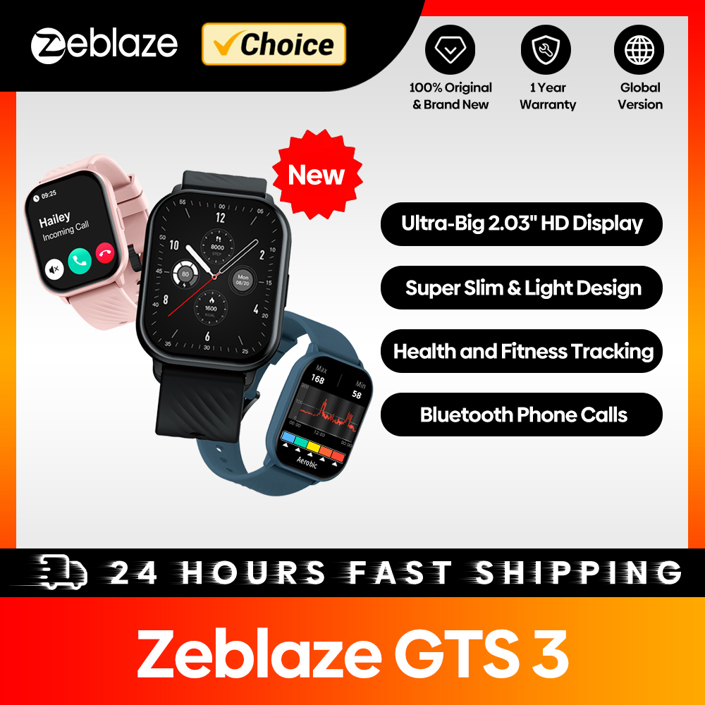 Smartwatch Nothing Watches - New Zeblaze GTS 3 Voice Calling