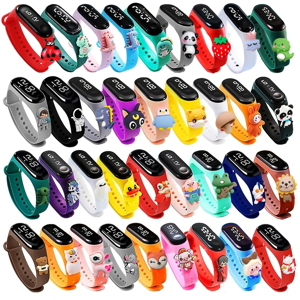 Smartwatch Watches Kids - Waterproof Children Smart Touch Led Watch