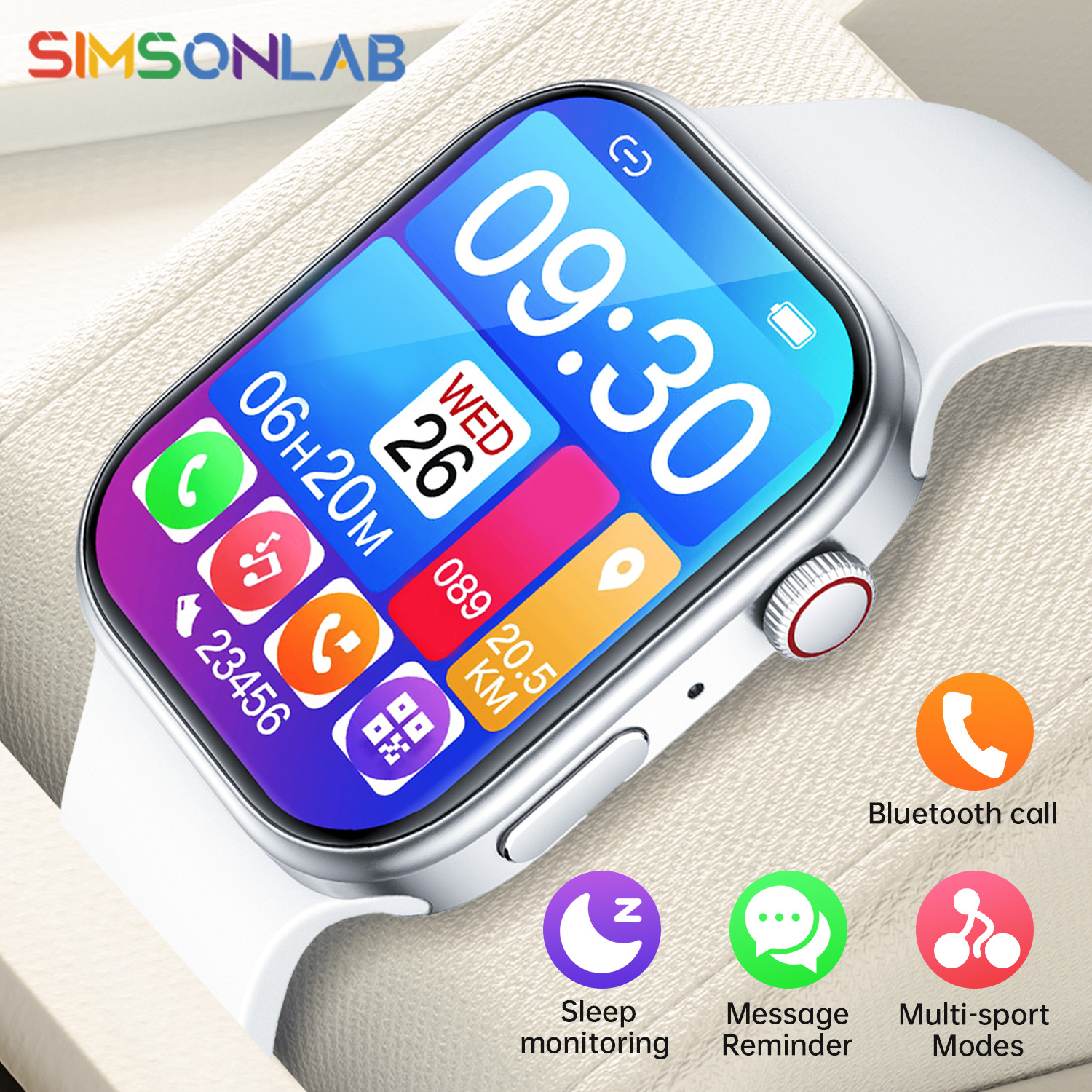 Smartwatch Health Watches For Men - NEW Smartwatch 1.83