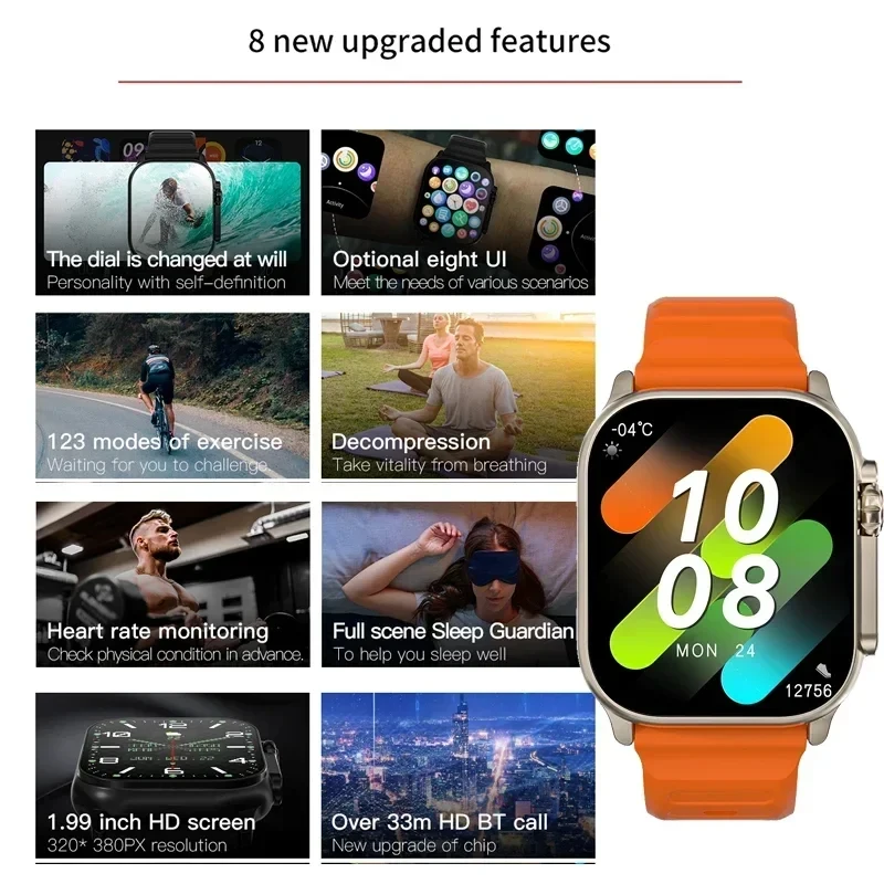 New Watch T10 Ultra Smart Watc - Smartwatch New Watches For Women avis et prix