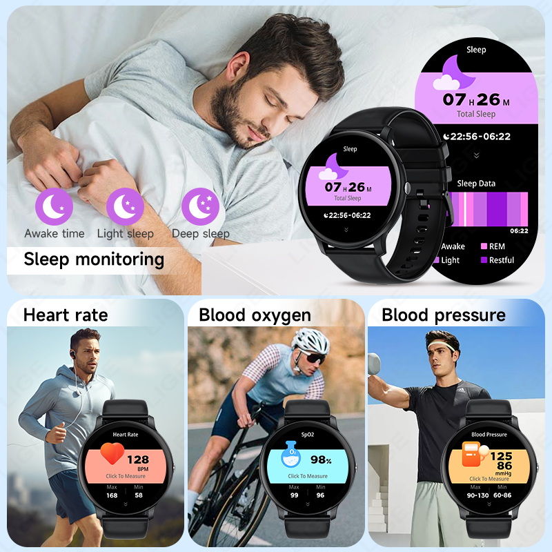 LIGE Bluetooth Call Women Smar - Smartwatch Latest Watches For Men avis et prix