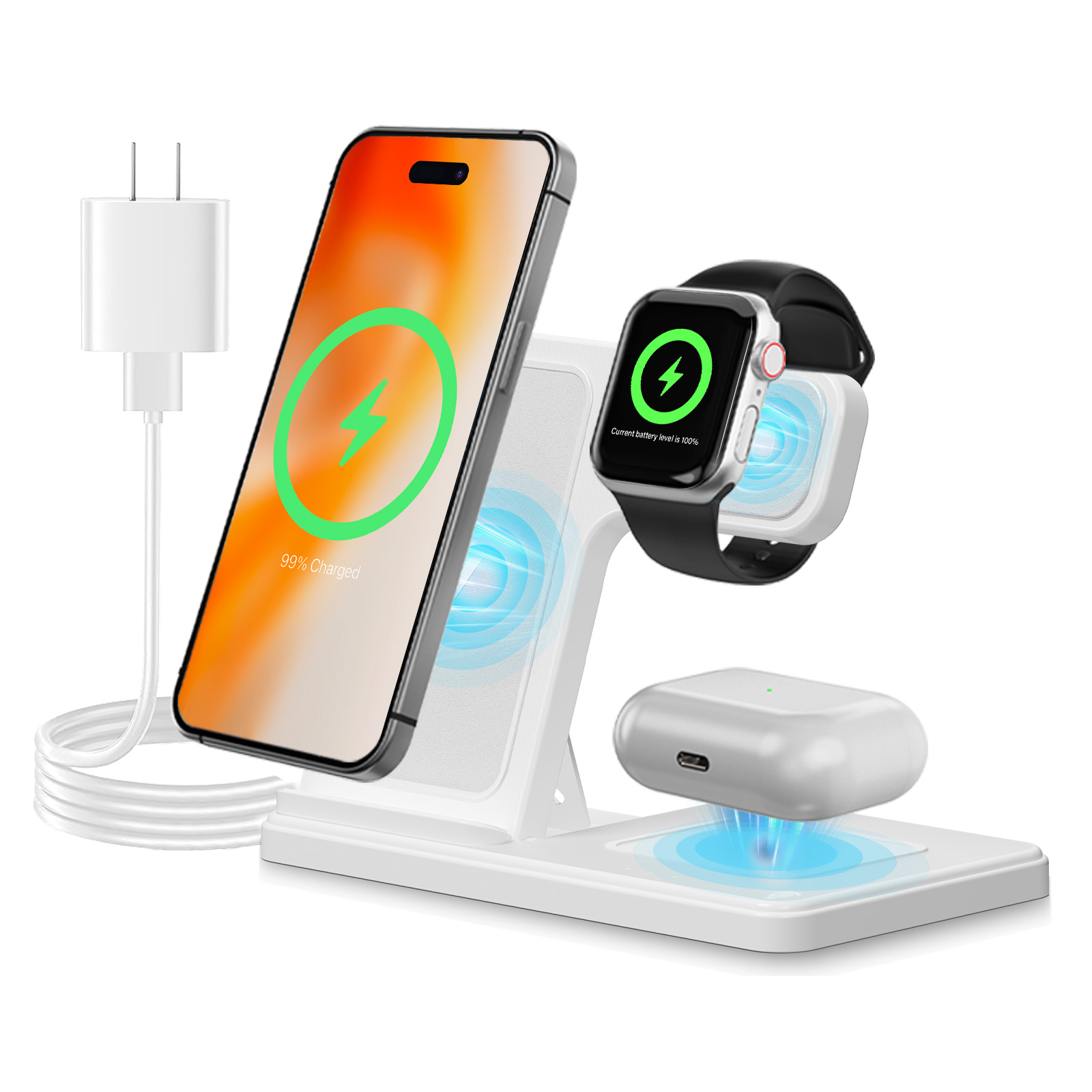 15W Magnetic Wireless Charger  - Smartwatch Watches For Iphone avis et prix