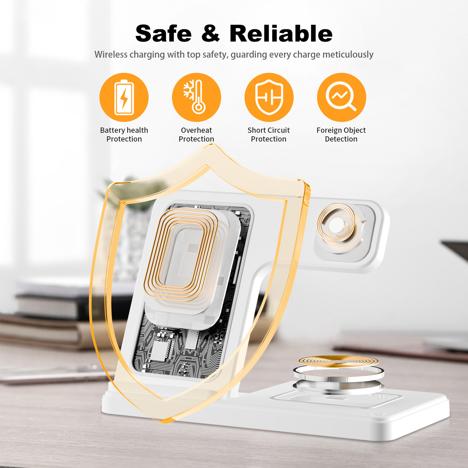 15W Magnetic Wireless Charger  - Smartwatch Watches For Iphone avis et prix