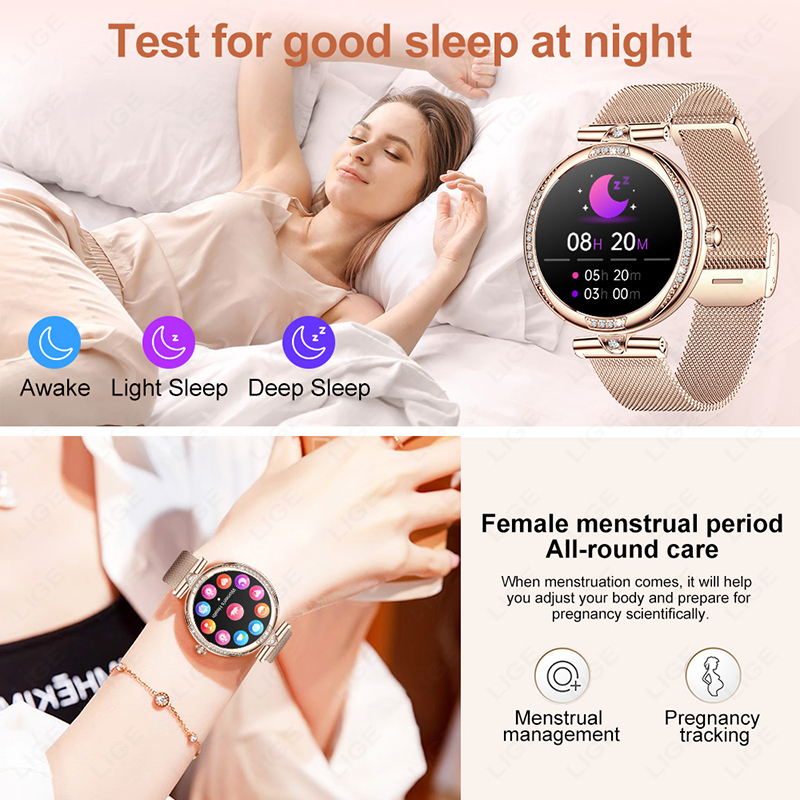 LIGE Fashion Woman Smartwatch  - Smartwatch Latest Watches For Men avis et prix