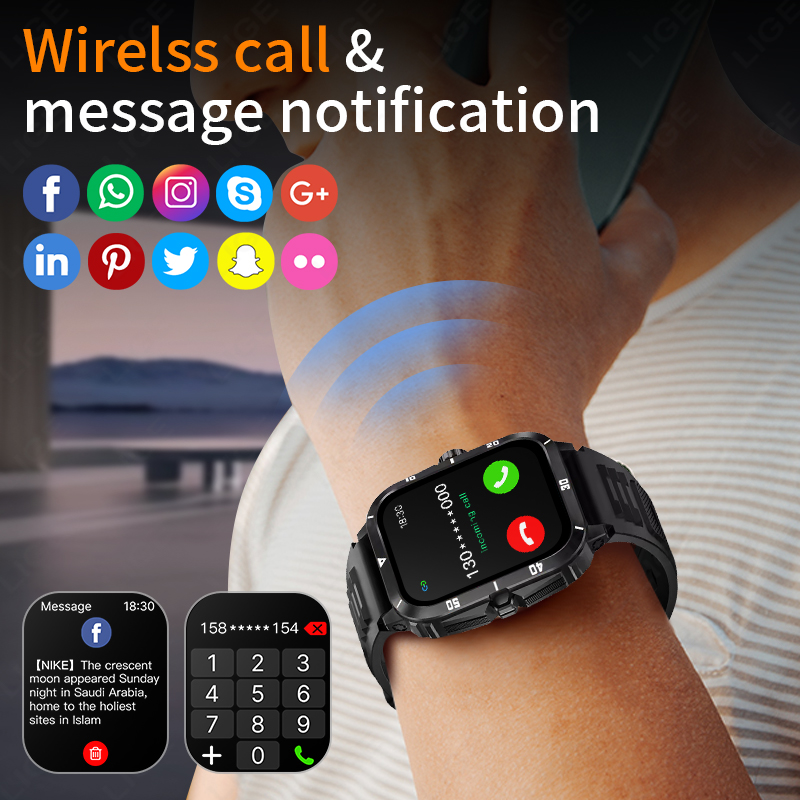 2.01 Screen Smart Watch Blueto - Smartwatch Latest Watches For Men avis et prix