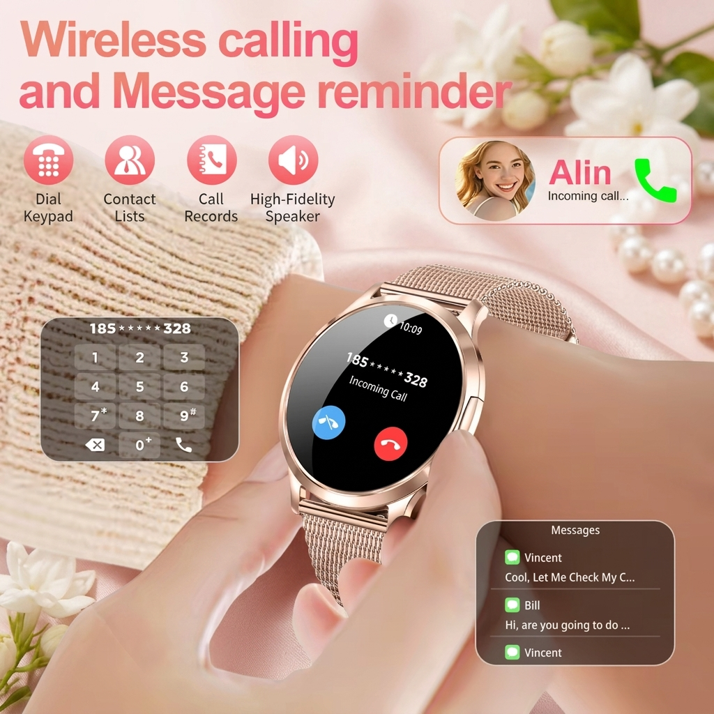 2026New Stylish Women NFC Smar - Smartwatch Stylish Watches For Women avis et prix
