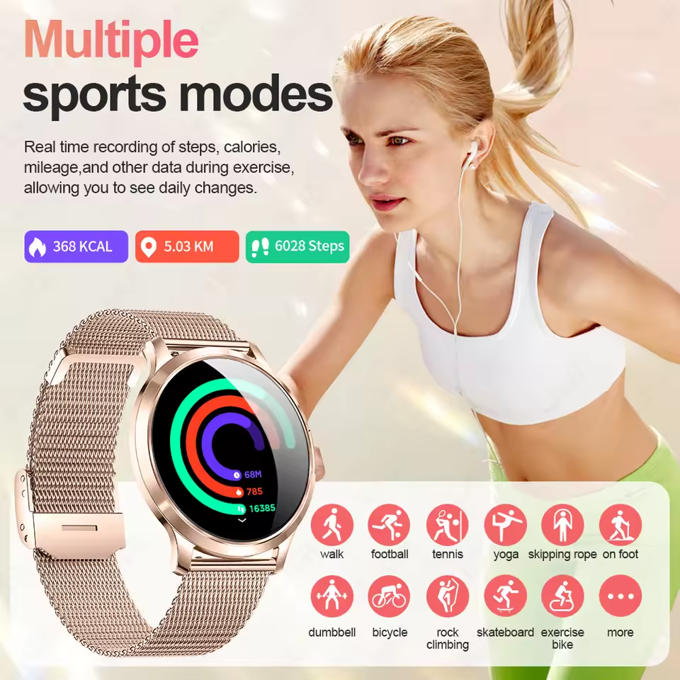 2026New Stylish Women NFC Smar - Smartwatch Stylish Watches For Women avis et prix