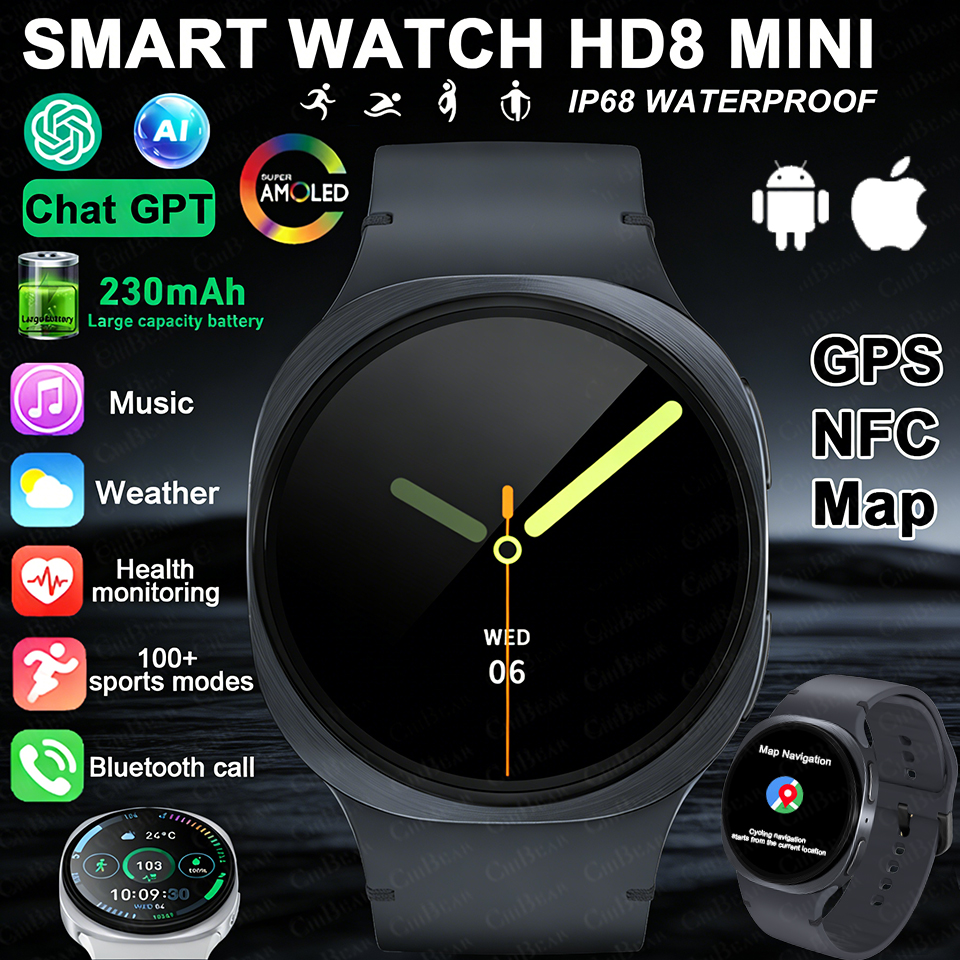 2026 New Watches 8 Mini GPS Tr - Smartwatch New Watches For Women avis et prix