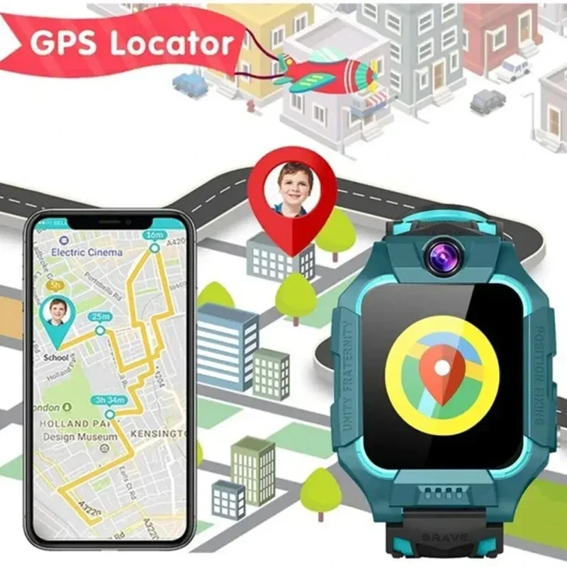 Lenovo Kids Smart Watch 4g Sim - Smartwatch Watches For Kid Boy Waterproof avis et prix