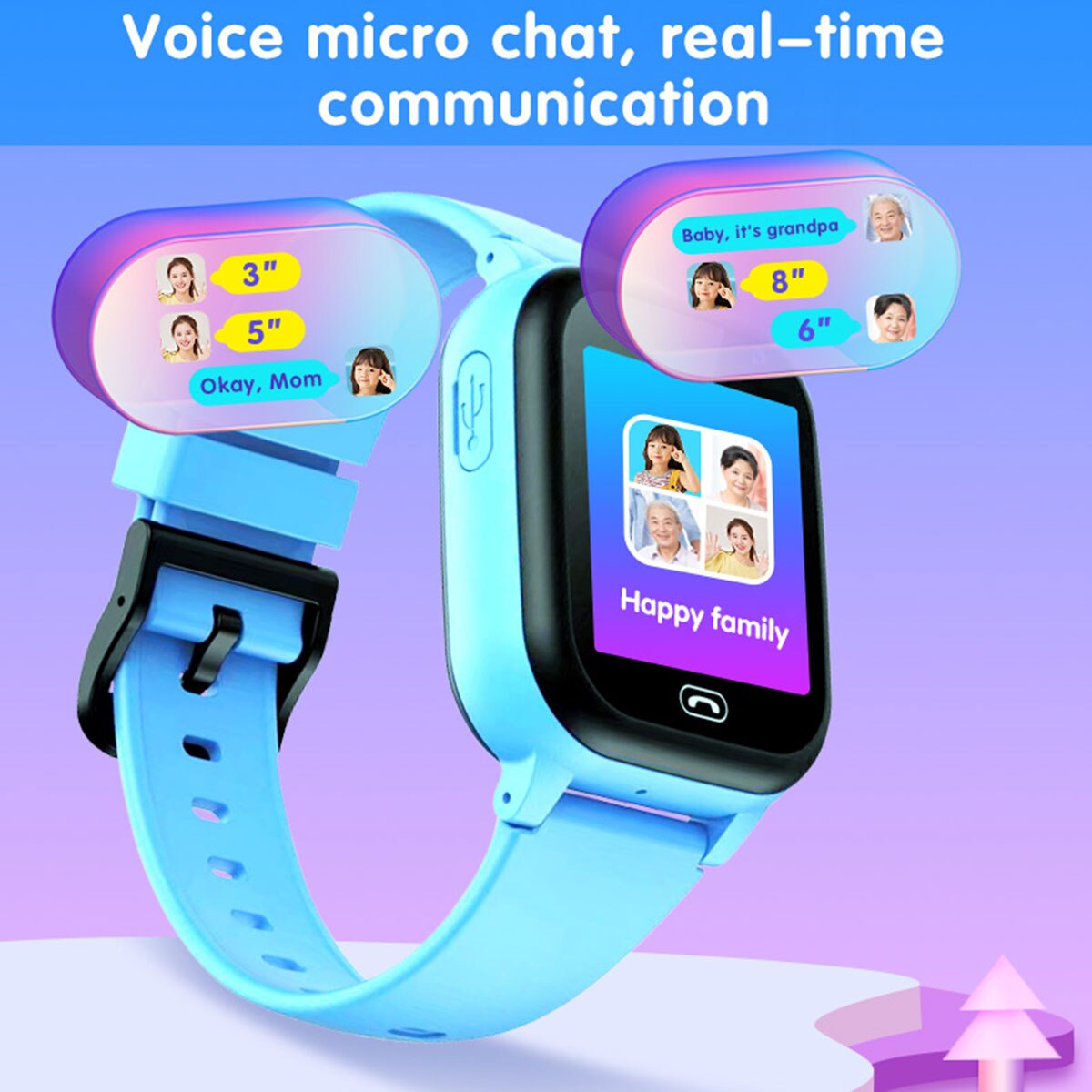 Kids Smart Watch SOS Call Outd - Smartwatch Watches For Girls Kids avis et prix