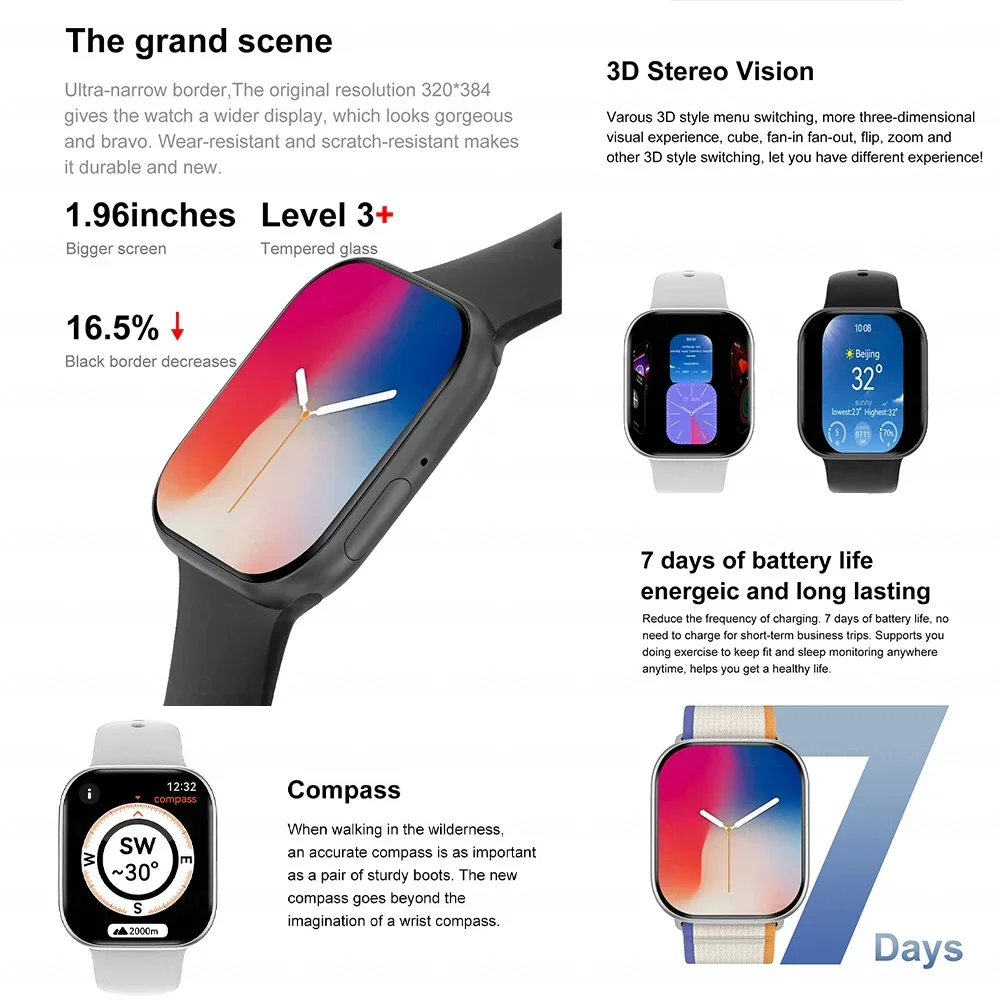 2025 New Original for Apple DT - Smartwatch New Watches For Women avis et prix