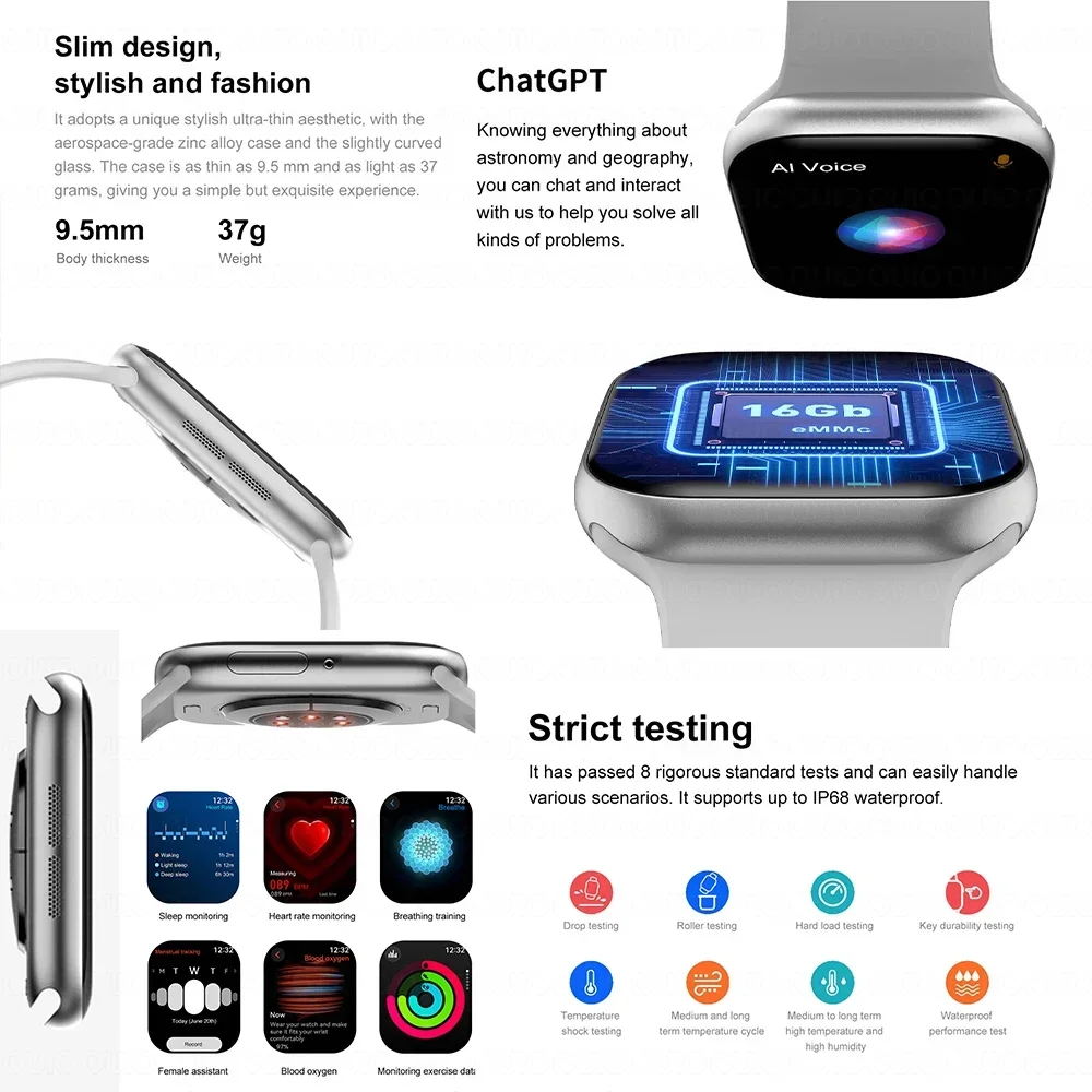 2025 New Original for Apple DT - Smartwatch New Watches For Women avis et prix