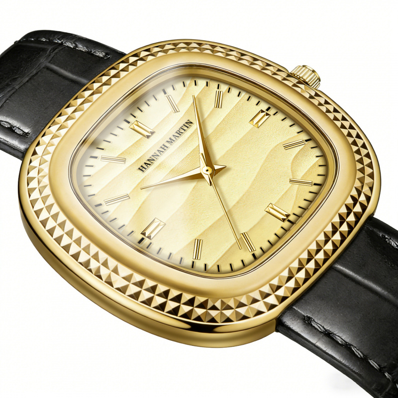 ZHANGU Brand Watch Black Leath - Smartwatch Ladies Watches Branded avis et prix
