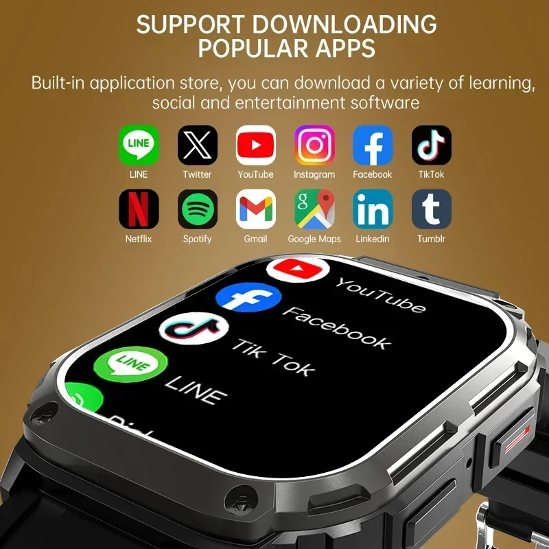 Q80 Men Smartwatch with 1.95-i - Smartwatch Health Watches For Men avis et prix