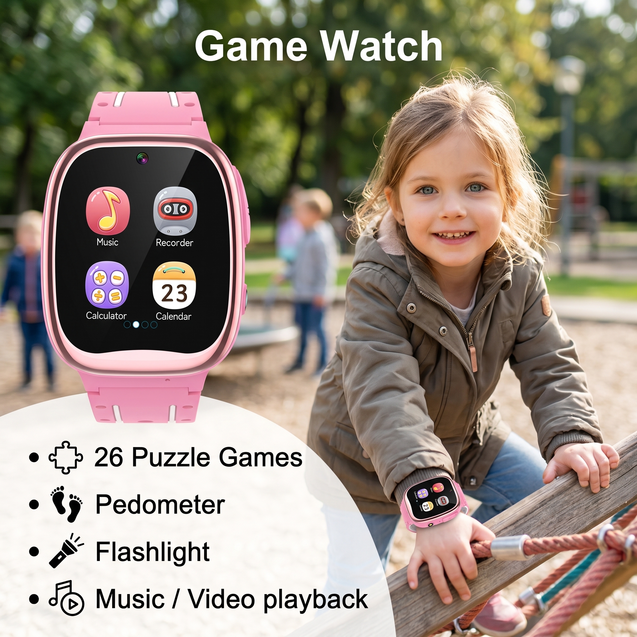 Kids Smartwatch 26 Games Music - Smartwatch Watches For Girls Kids avis et prix