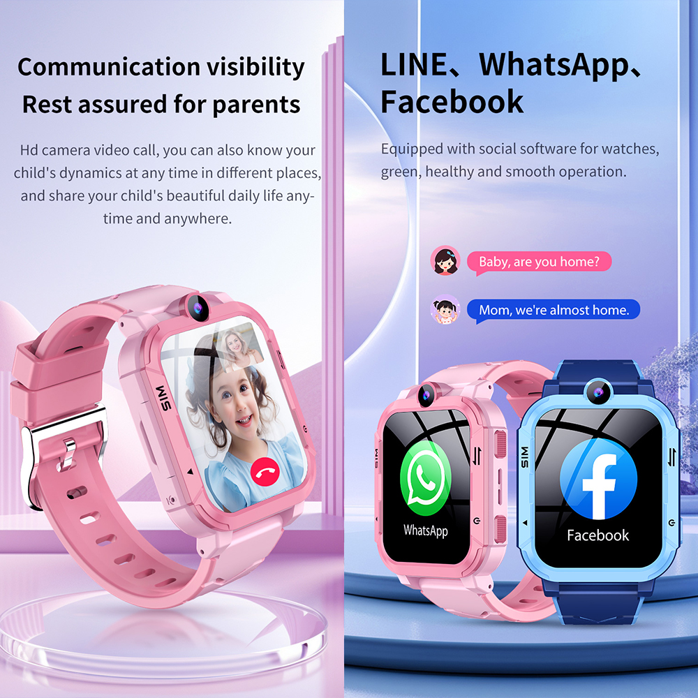4G Kids Smart Watch 1+8GB GPS  - Smartwatch Watches For Kid Boy Waterproof avis et prix
