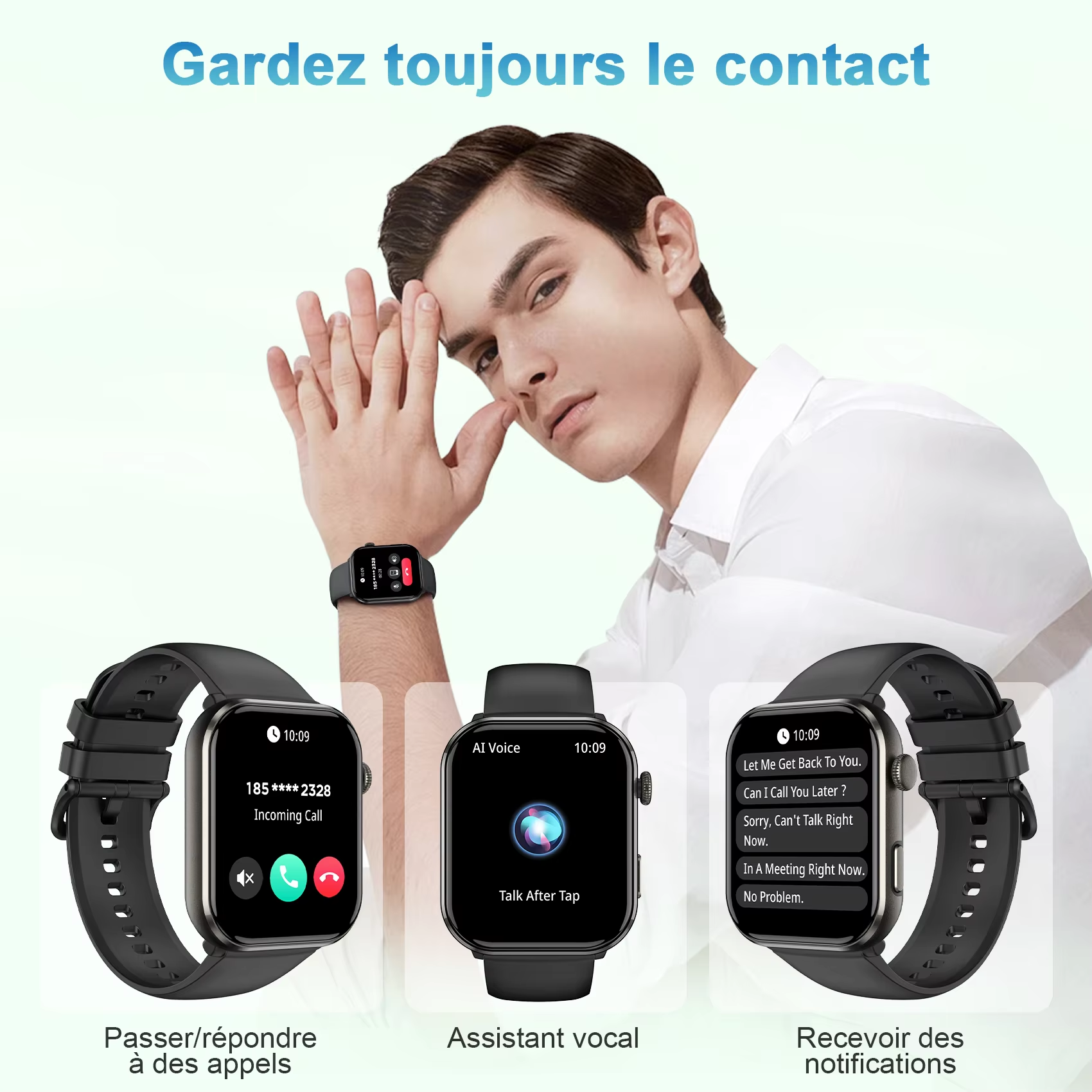Blackview R60 Bluetooth Call S - Smartwatch Health Watches For Men avis et prix