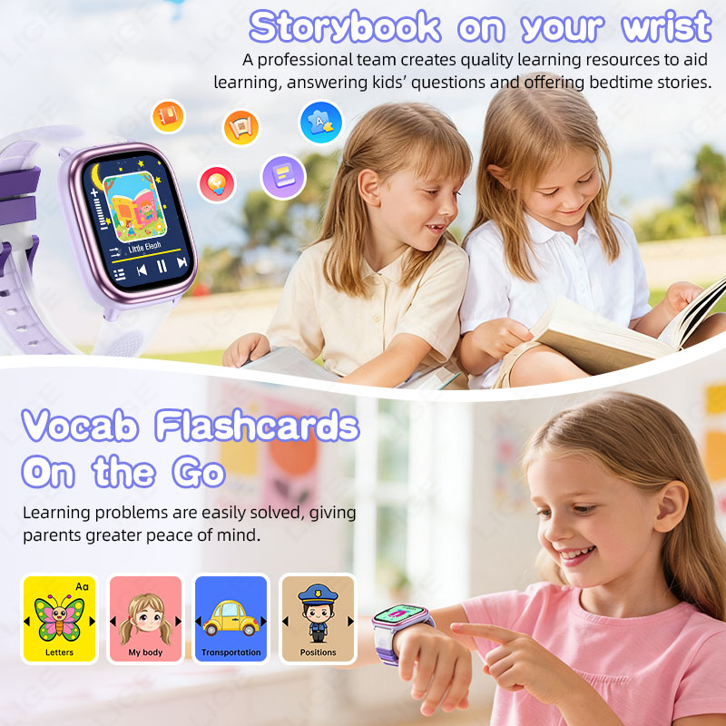 LIGE 2026 New Children Learnin - Smartwatch Watches For Kid Boy Waterproof avis et prix