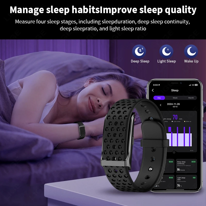 LIGE No Screen Smart Watch Hea - Smartwatch Latest Watches For Men avis et prix
