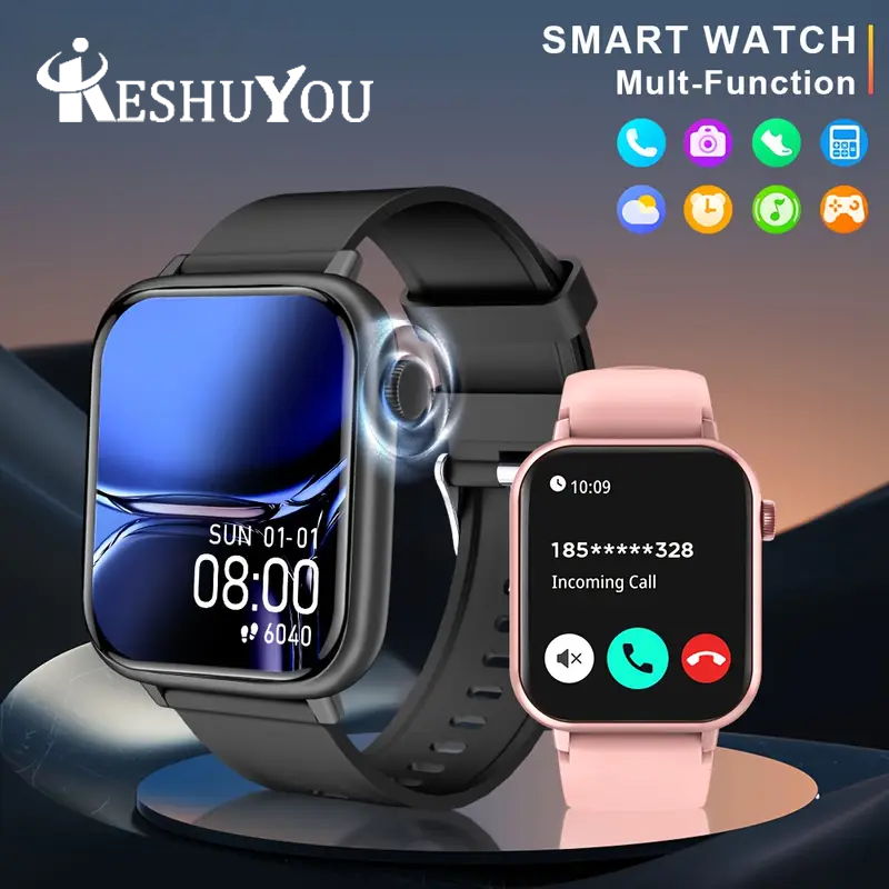 KESHUYOU 2025 New Smart Watch  - Smartwatch Stylish Watches For Women avis et prix