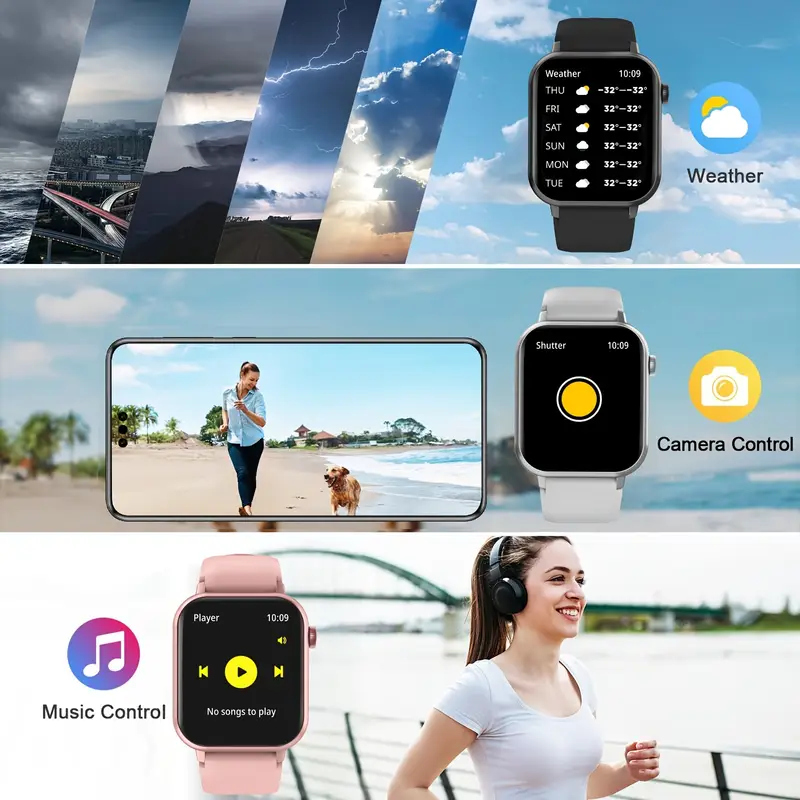KESHUYOU 2025 New Smart Watch  - Smartwatch Stylish Watches For Women avis et prix