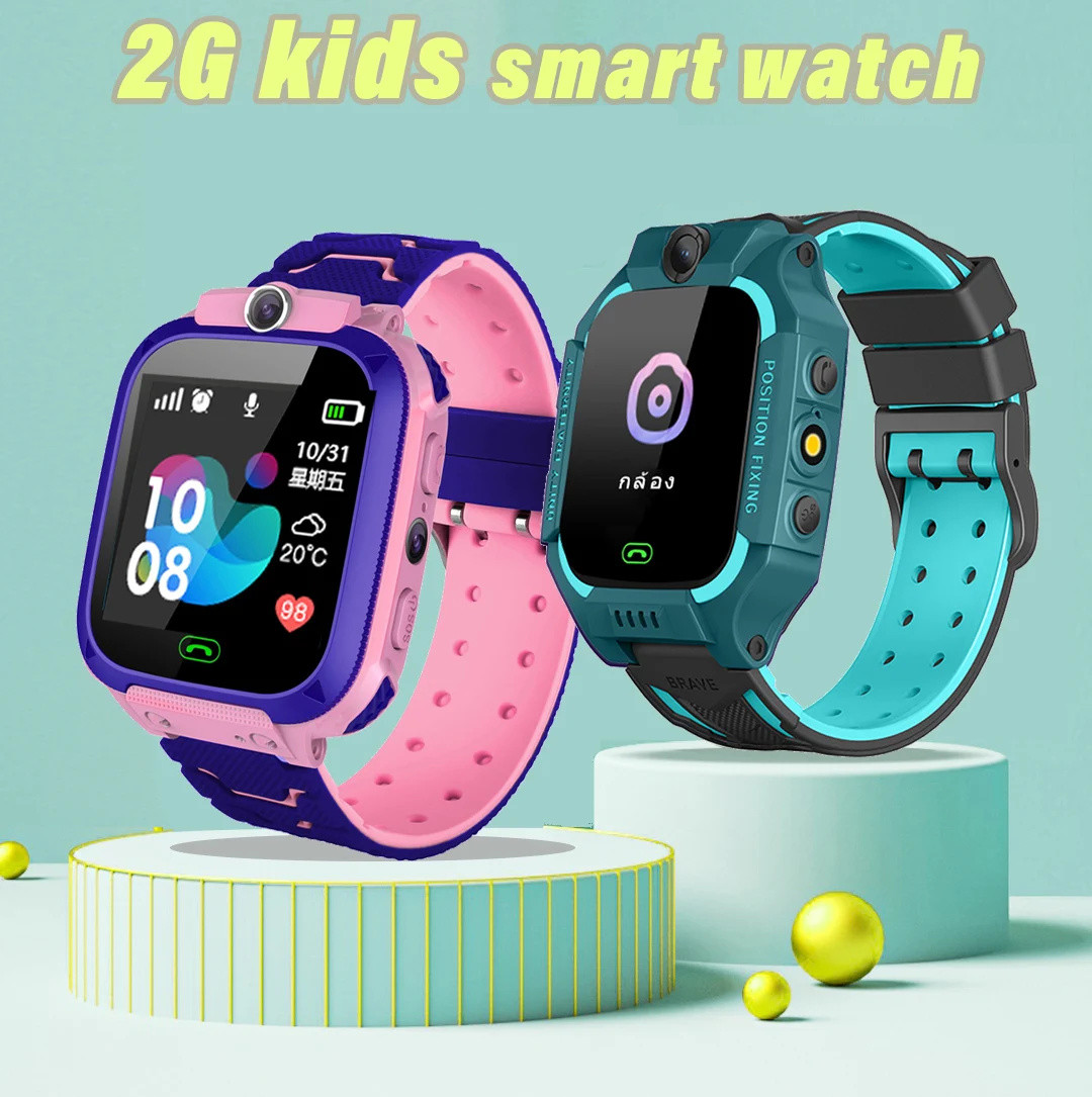 Q12 Kids Smart Watch 2G SOS Ca - Smartwatch Watches For Kid Boy Waterproof avis et prix