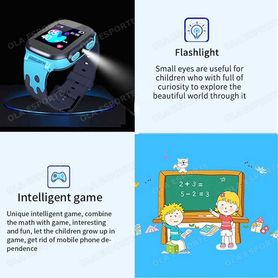2025 New Kids Smart Watch Chil - Smartwatch Watches For Kid Boy Waterproof avis et prix