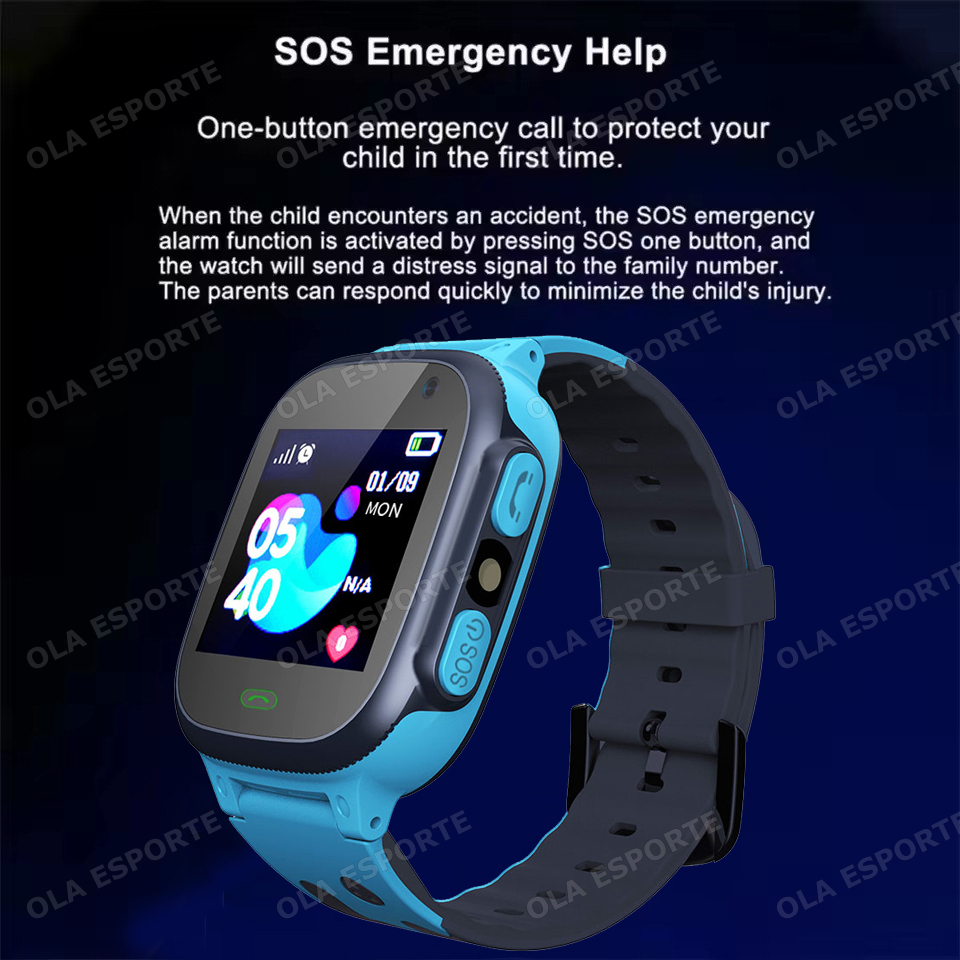 2025 New Kids Smart Watch Chil - Smartwatch Watches For Kid Boy Waterproof avis et prix