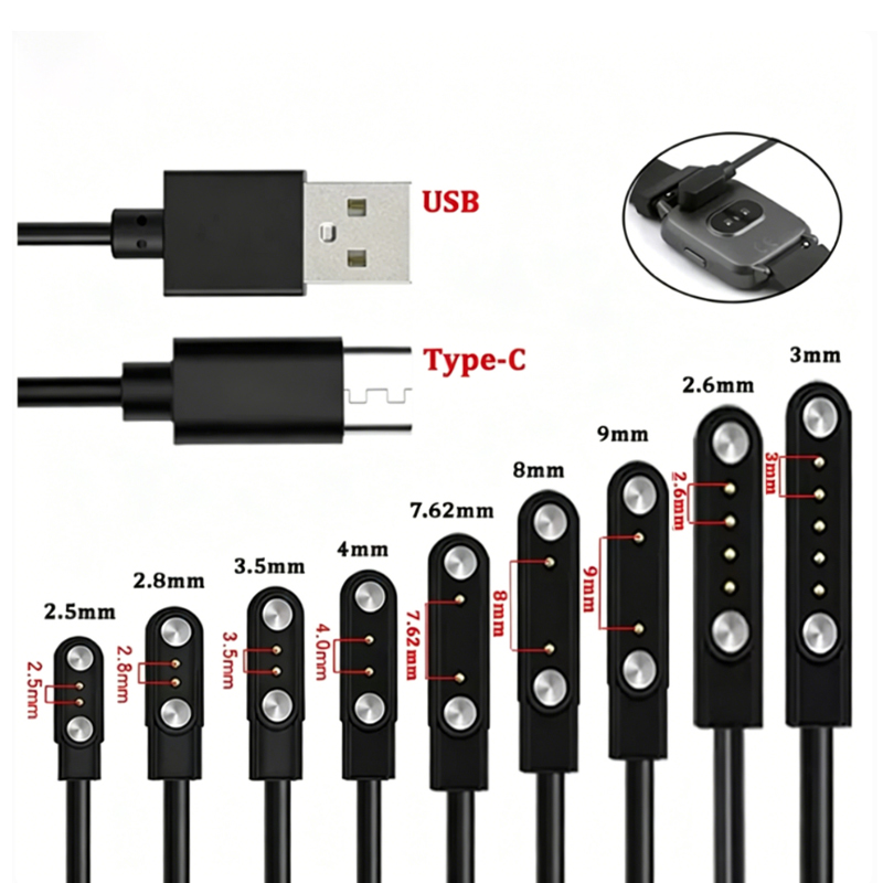 1PCS 2Pin 4Pin For Smartwatch  - Smartwatch Watches Kids avis et prix