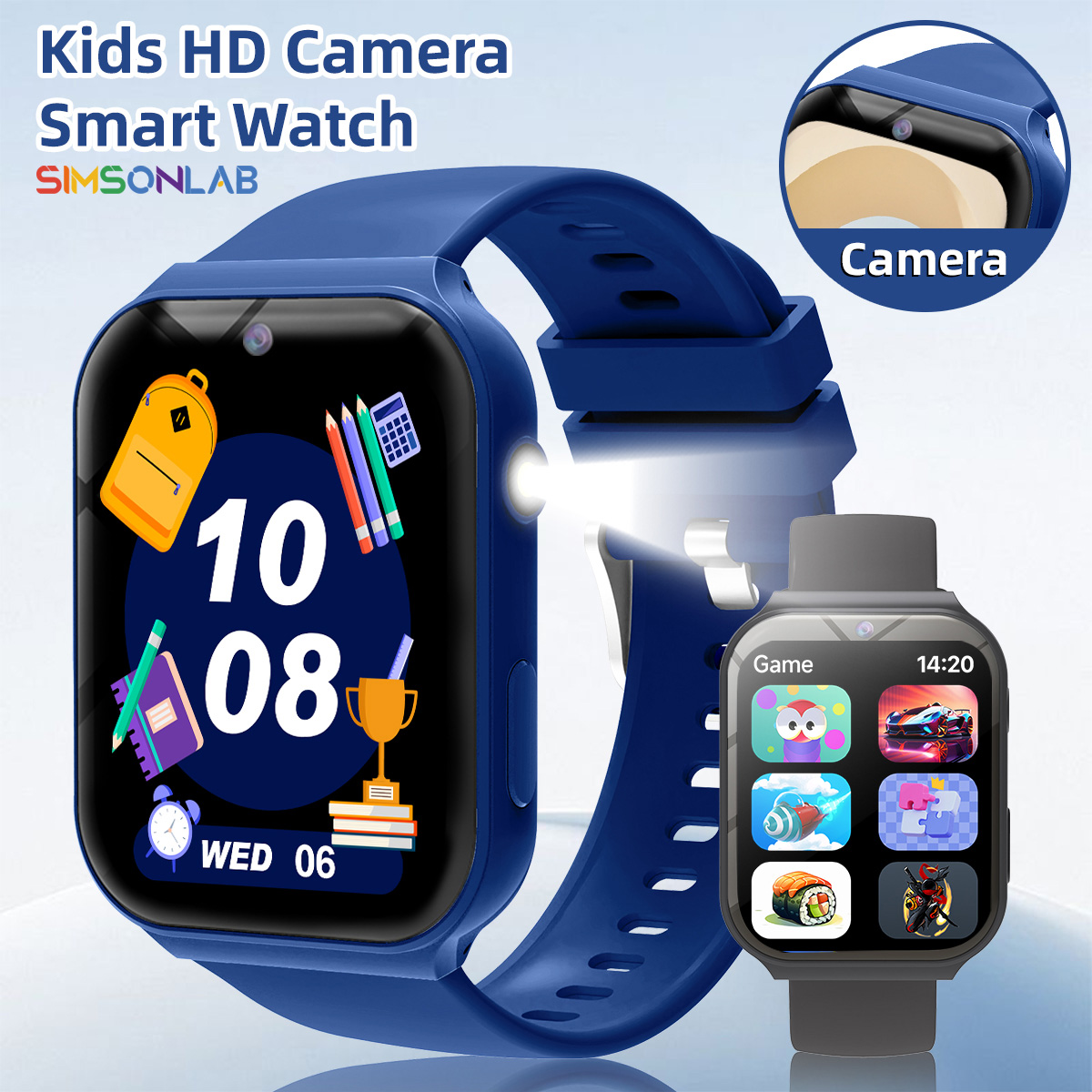 Study Partners for Kids HD Cam - Smartwatch Watches For Kid Boy Waterproof avis et prix