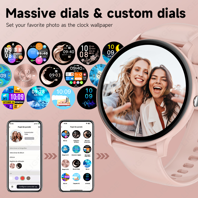 LIGE Bluetooth Call Smart Watc - Smartwatch Latest Watches For Men avis et prix