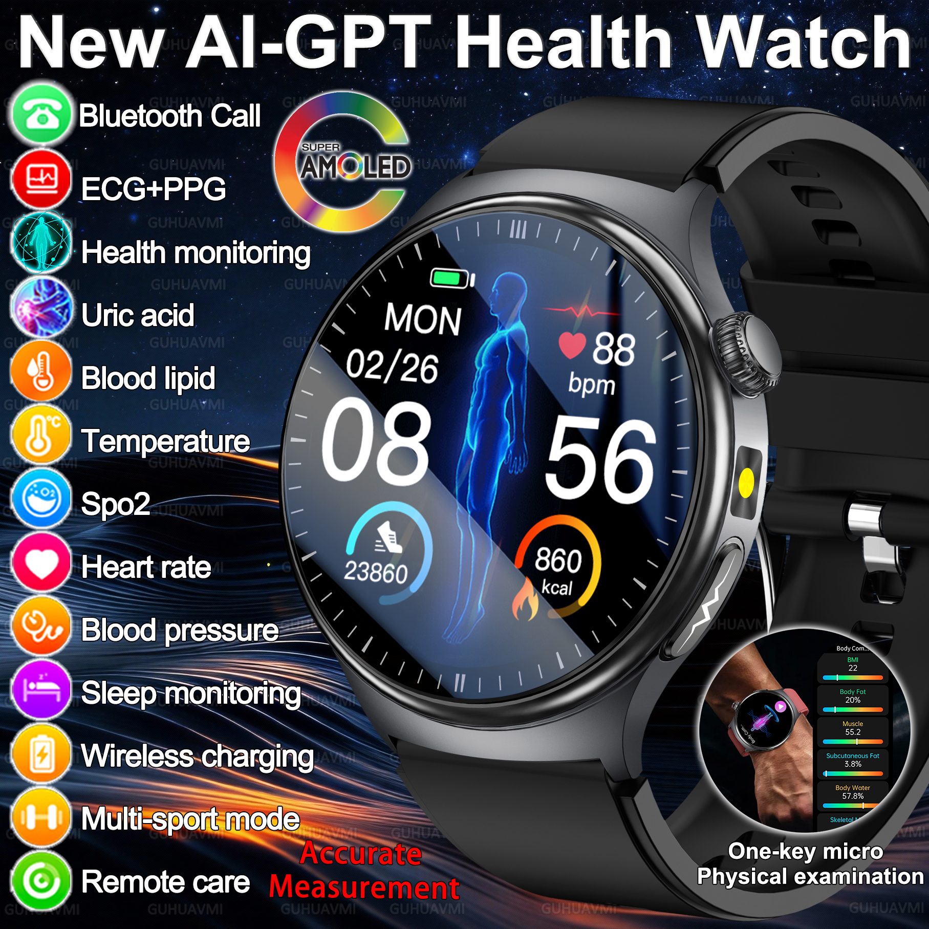 2026 New Accurate Diagnosis Sm - Smartwatch New Watches For Women avis et prix