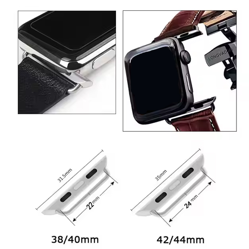 2pcs Stainless Steel Connector - Replacement Watch Bracelet avis et prix