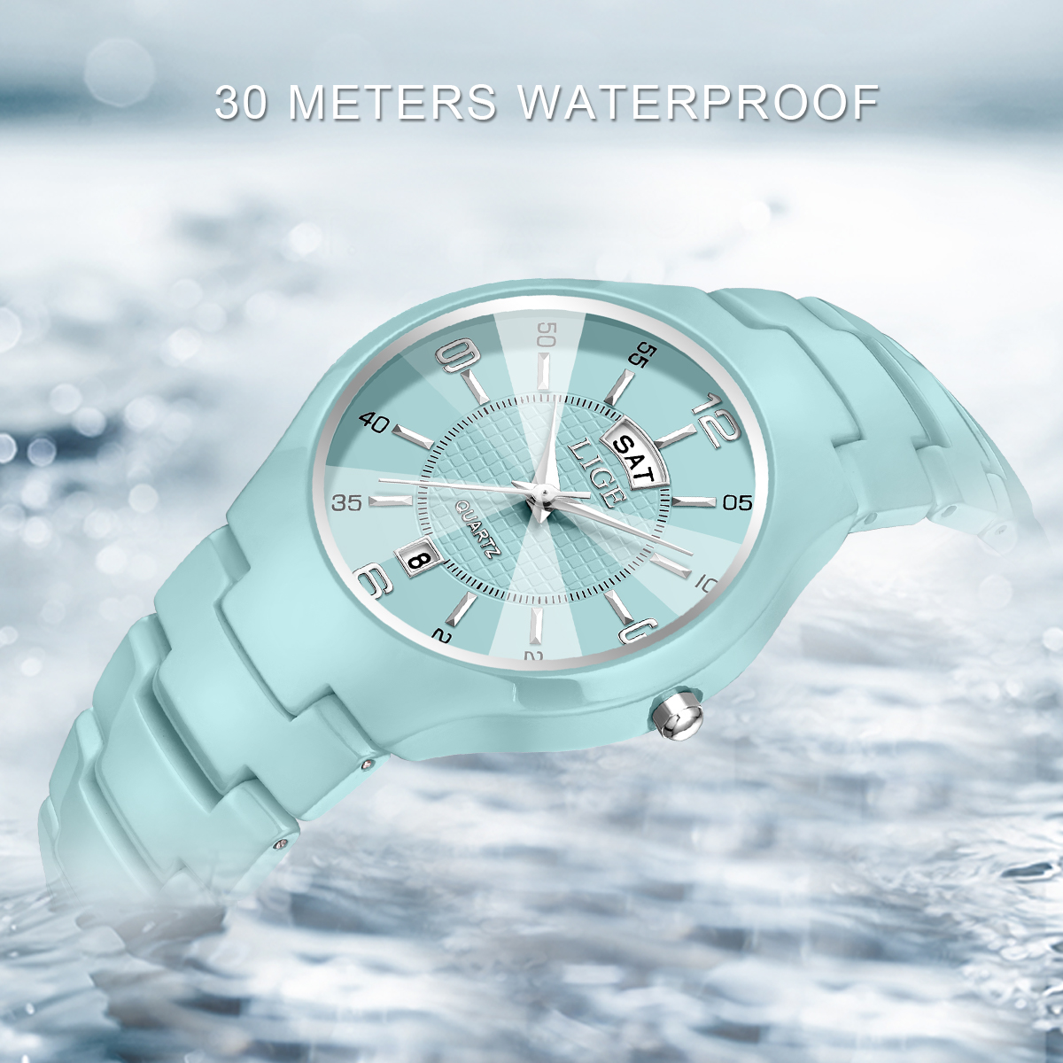 LIGE Luxury Elegant Quartz Wom - Luxury Ceramic Watch avis et prix