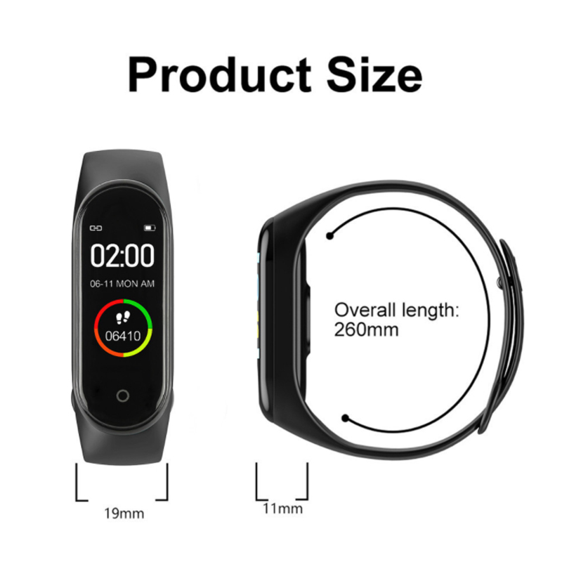 M4 Smart Watchs Sport Wristban - Smartwatch Ladies Watches Branded avis et prix