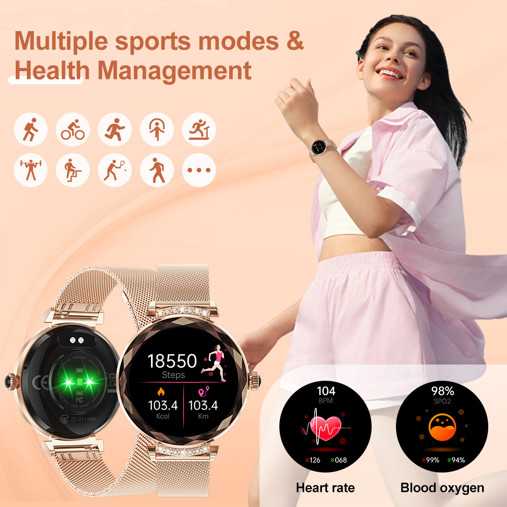 LIGE Fashion Ladies Smart Watc - Smartwatch Latest Watches For Men avis et prix
