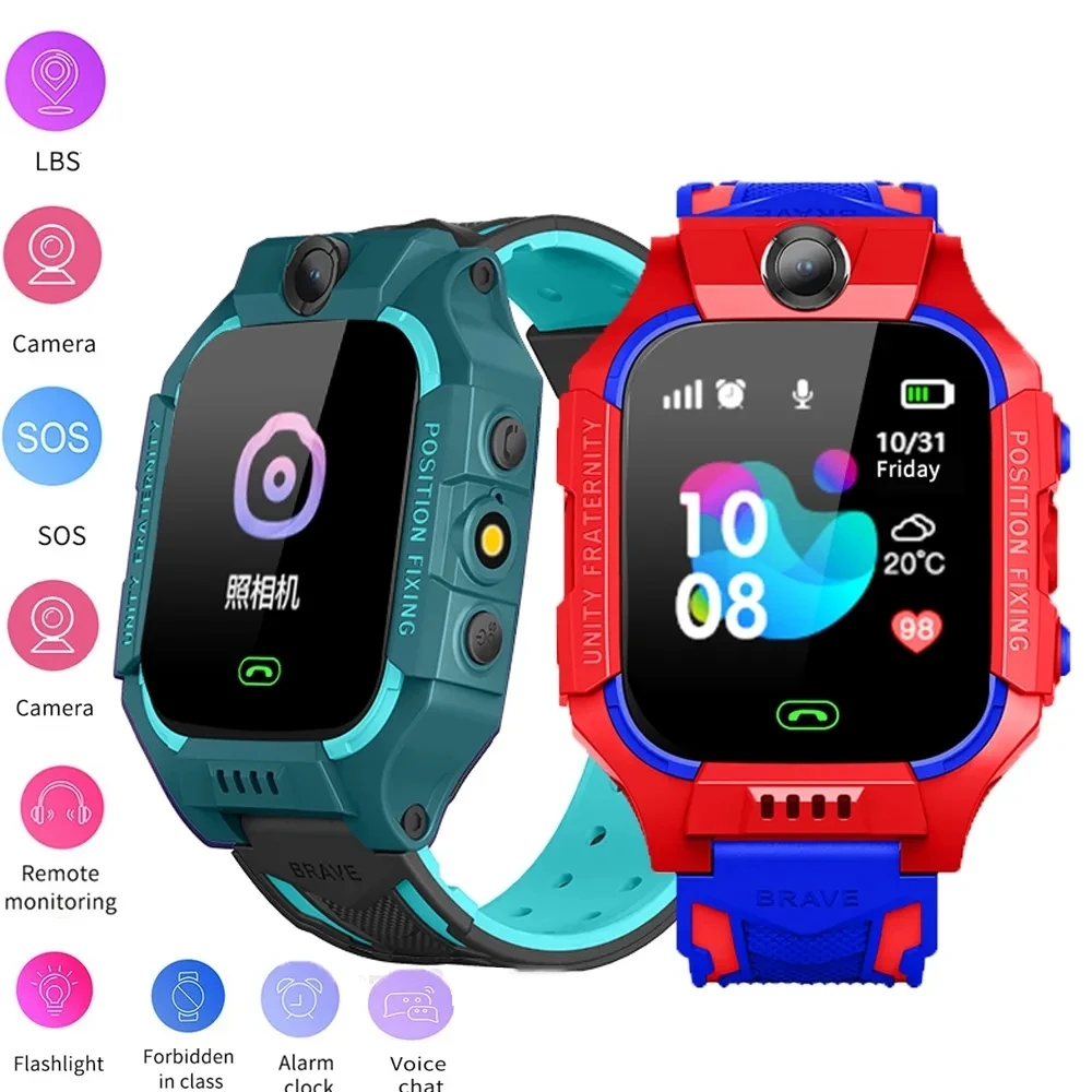 2026 New Kids Smart Watch SOS  - Smartwatch Watches For Kid Boy Waterproof avis et prix