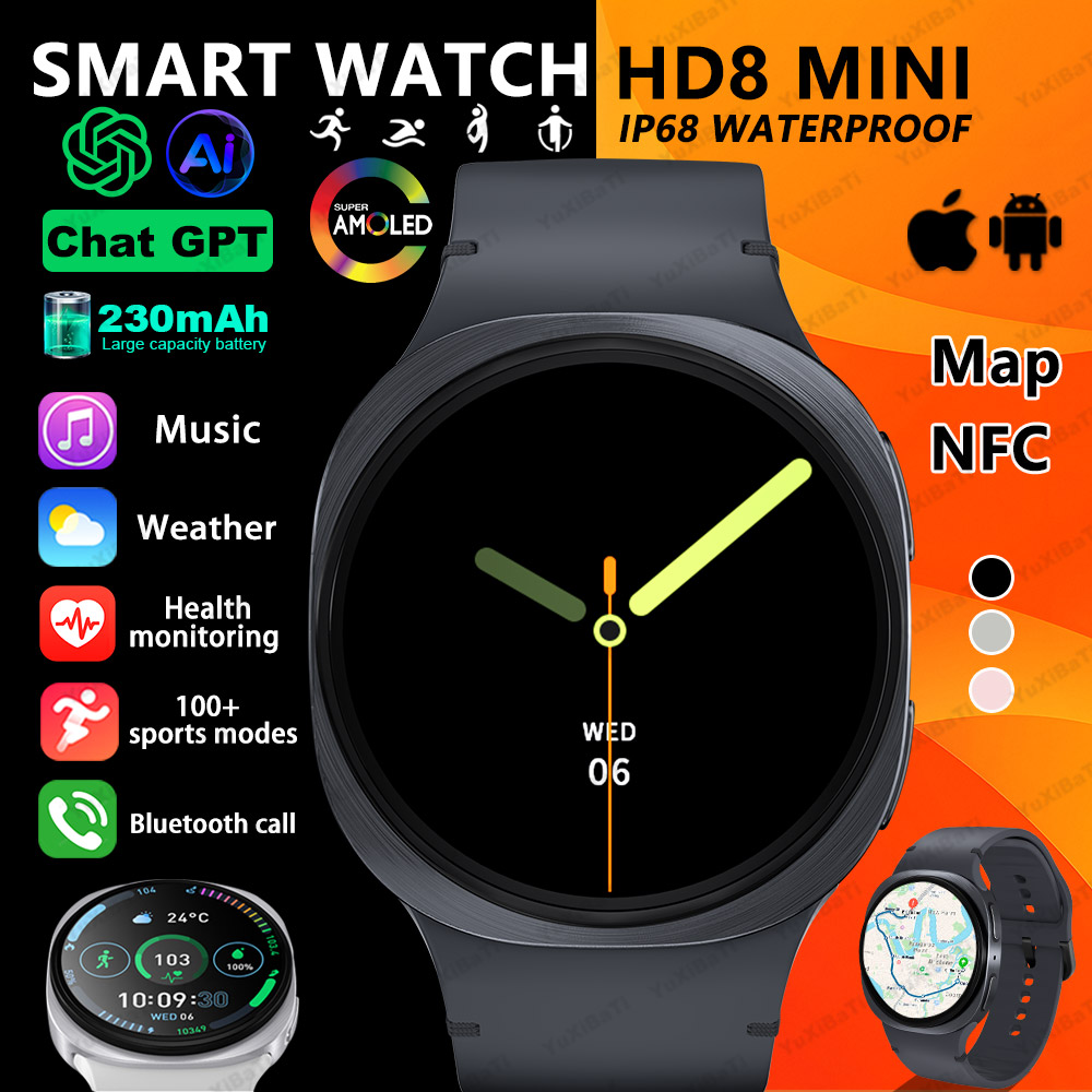 2025 New Watches 8 Mini GPS Tr - Smartwatch Health Watches For Men avis et prix