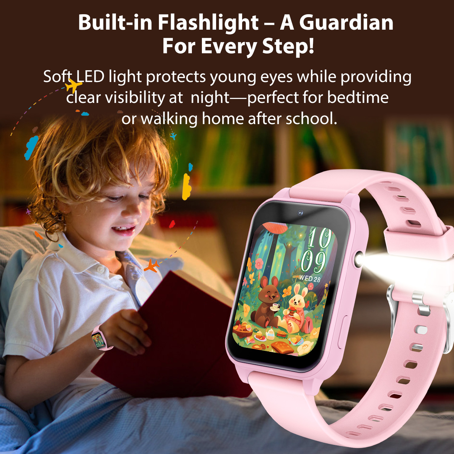 2026 New Children's Smart Watc - Smartwatch Watches For Kid Boy Waterproof avis et prix