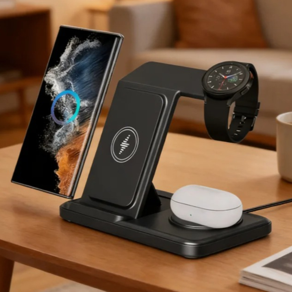 3 IN 1 Wireless Charger Statio - Smartwatch Watches For Iphone avis et prix