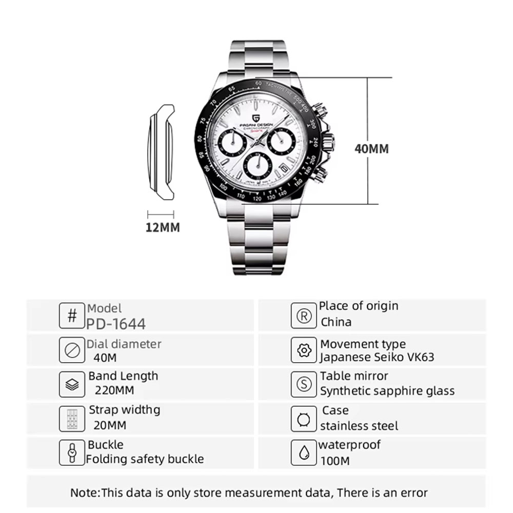 PAGANI DESIGN Top Men Business - Luxury Ceramic Watch avis et prix