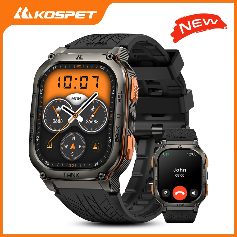 2025 KOSPET TANK M3 Ultra GPS  - Smartwatch Health Watches For Men avis et prix