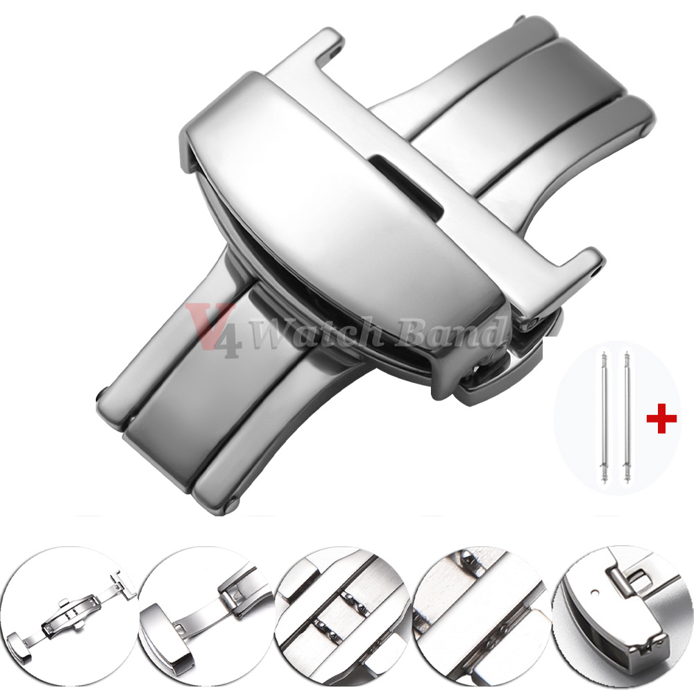 Polished Matte Double Button W - Replacement Watch Bracelet avis et prix