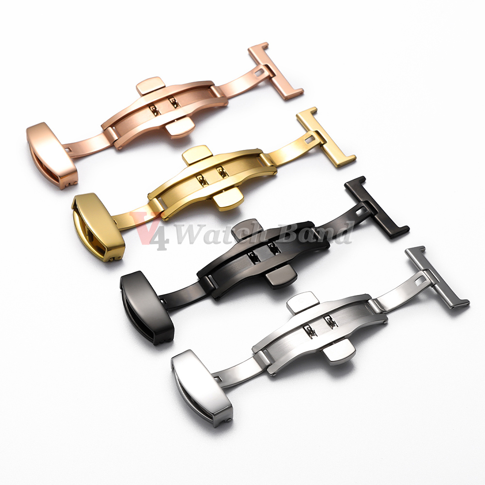 Polished Matte Double Button W - Replacement Watch Bracelet avis et prix