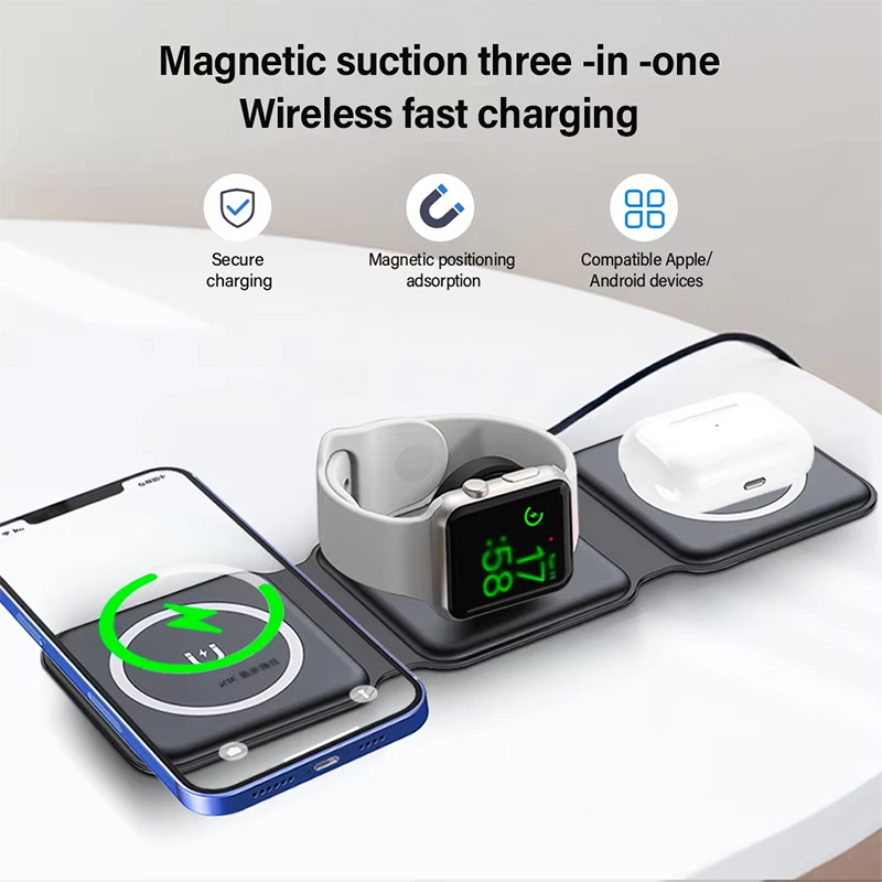 Universal Qi2 Magnetic Foldabl - Smartwatch Watches For Iphone avis et prix