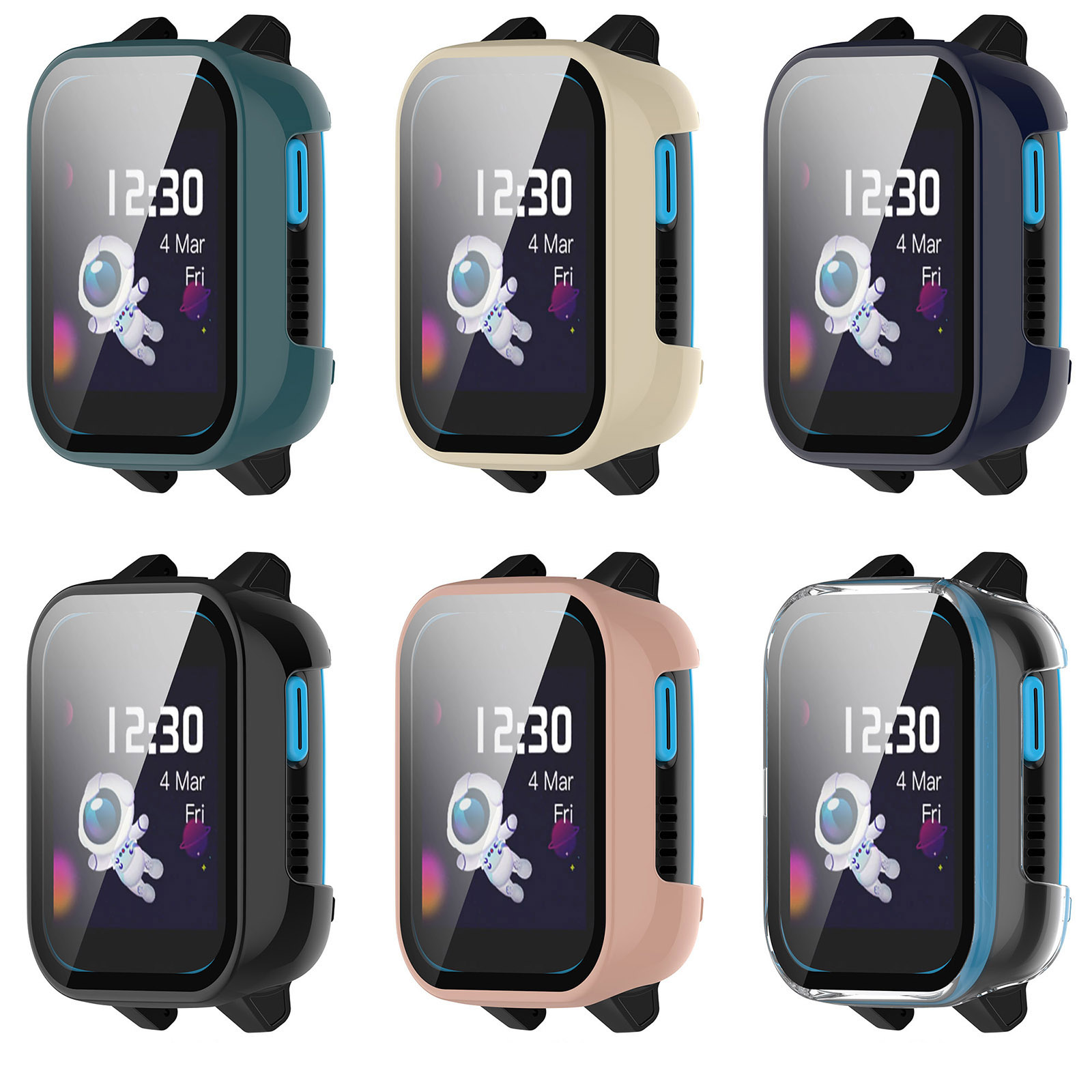 Hard Edge Shell Glass Screen P - Smartwatch Watches Kids avis et prix