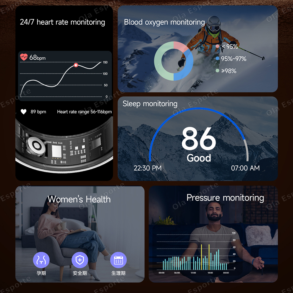 Newest Smart Ring Call Message - Smartwatch New Watches For Women avis et prix