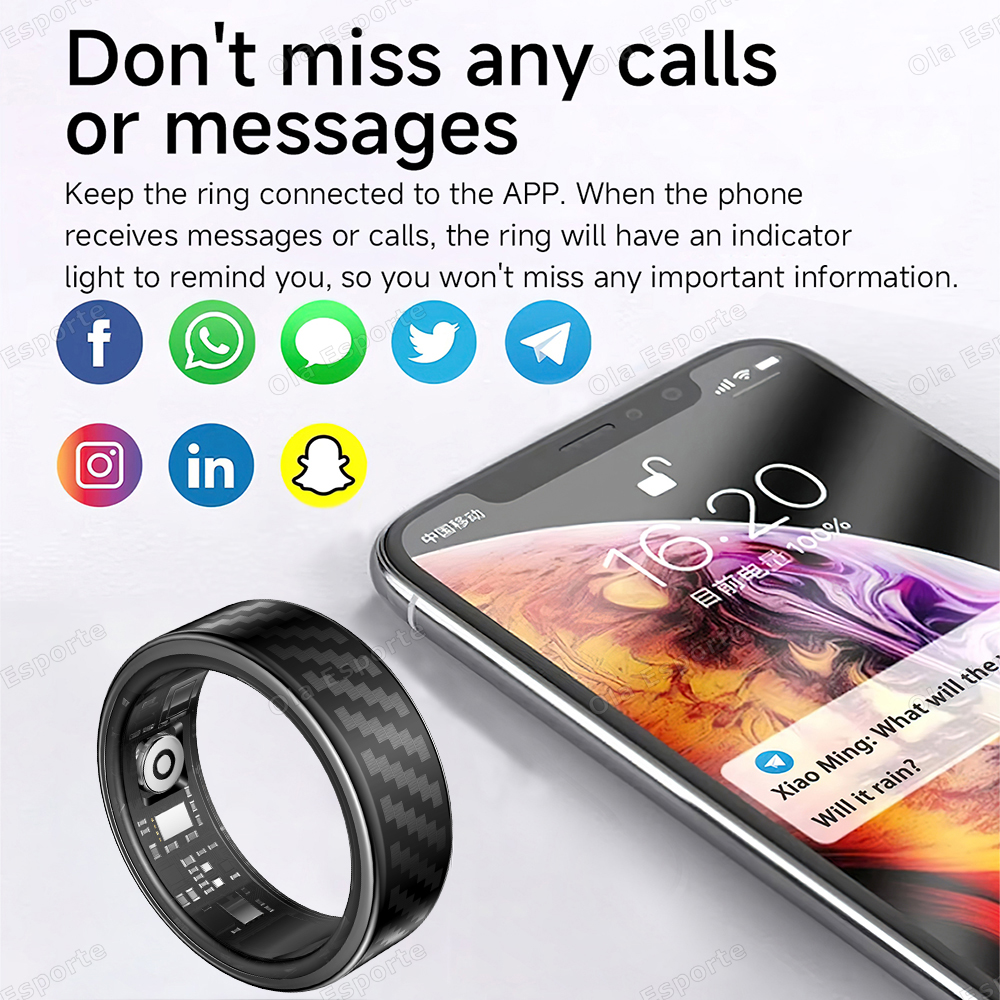 Newest Smart Ring Call Message - Smartwatch New Watches For Women avis et prix
