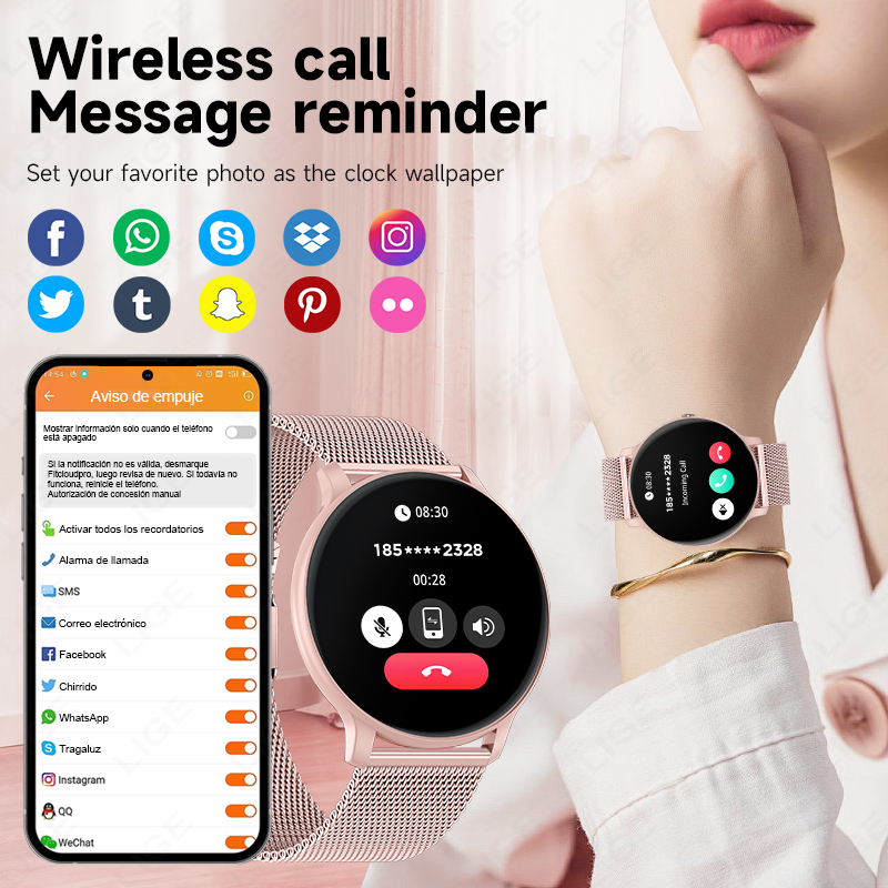 LIGE 2026 Sports Fitness Watch - Smartwatch Latest Watches For Men avis et prix