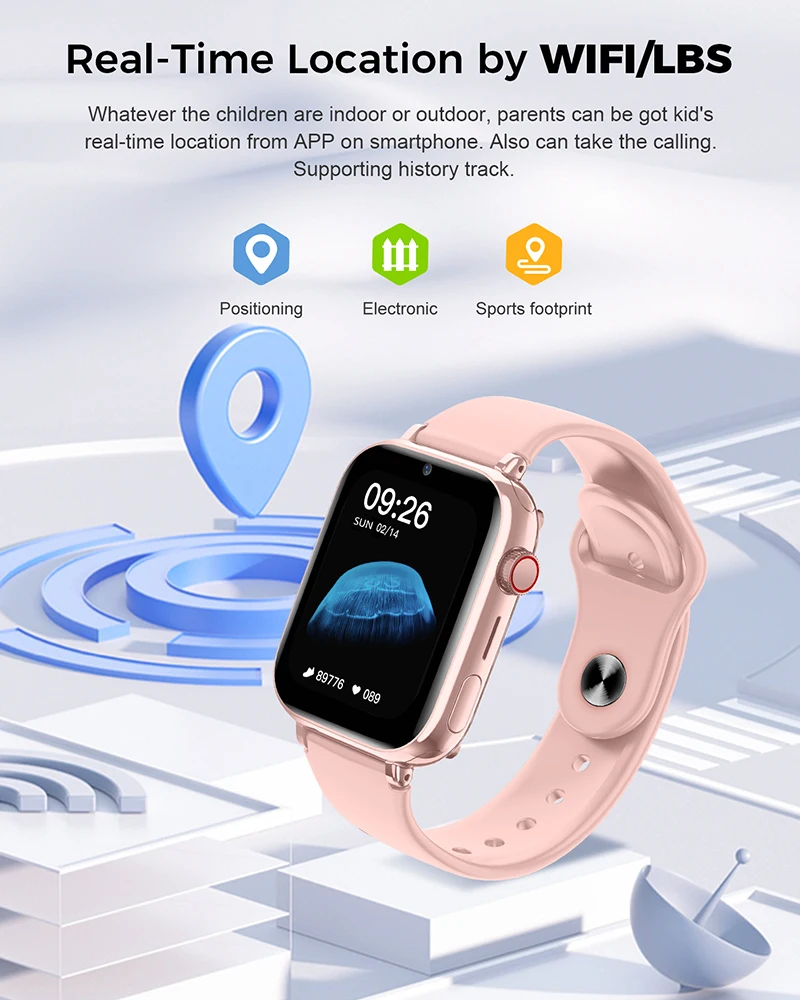 2025 Smart Watch Kids LBS Loca - Smartwatch Watches For Kid Boy Waterproof avis et prix